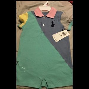 Ralph Lauren polo onesie